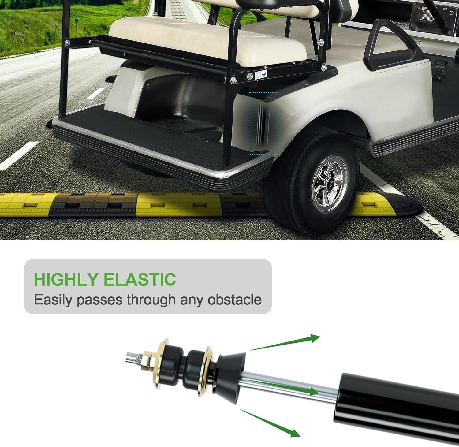 Golf Cart Rear Shocks Kit For Club Car DS Precedent - 10L0L Kryptex Golf Carts