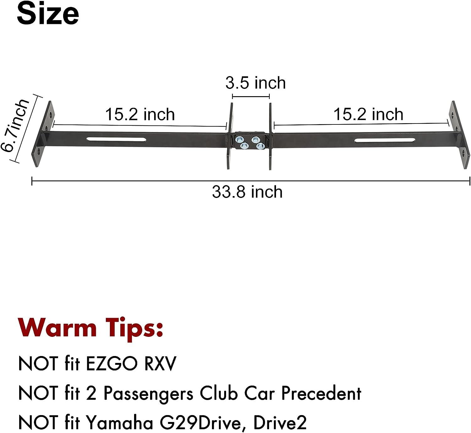 Golf Cart Seat Belts Universal Kit for Club Car EZGO Yamaha - 10L0L Kryptex Golf Carts