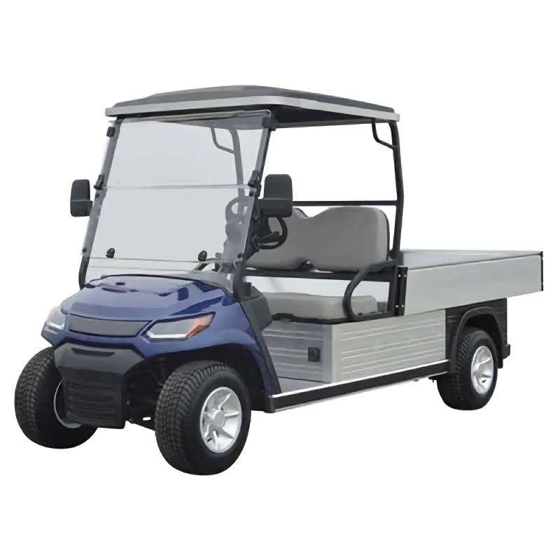 2 Passenger Electric Golf Cart with Utility Box Kryptex Golf Carts