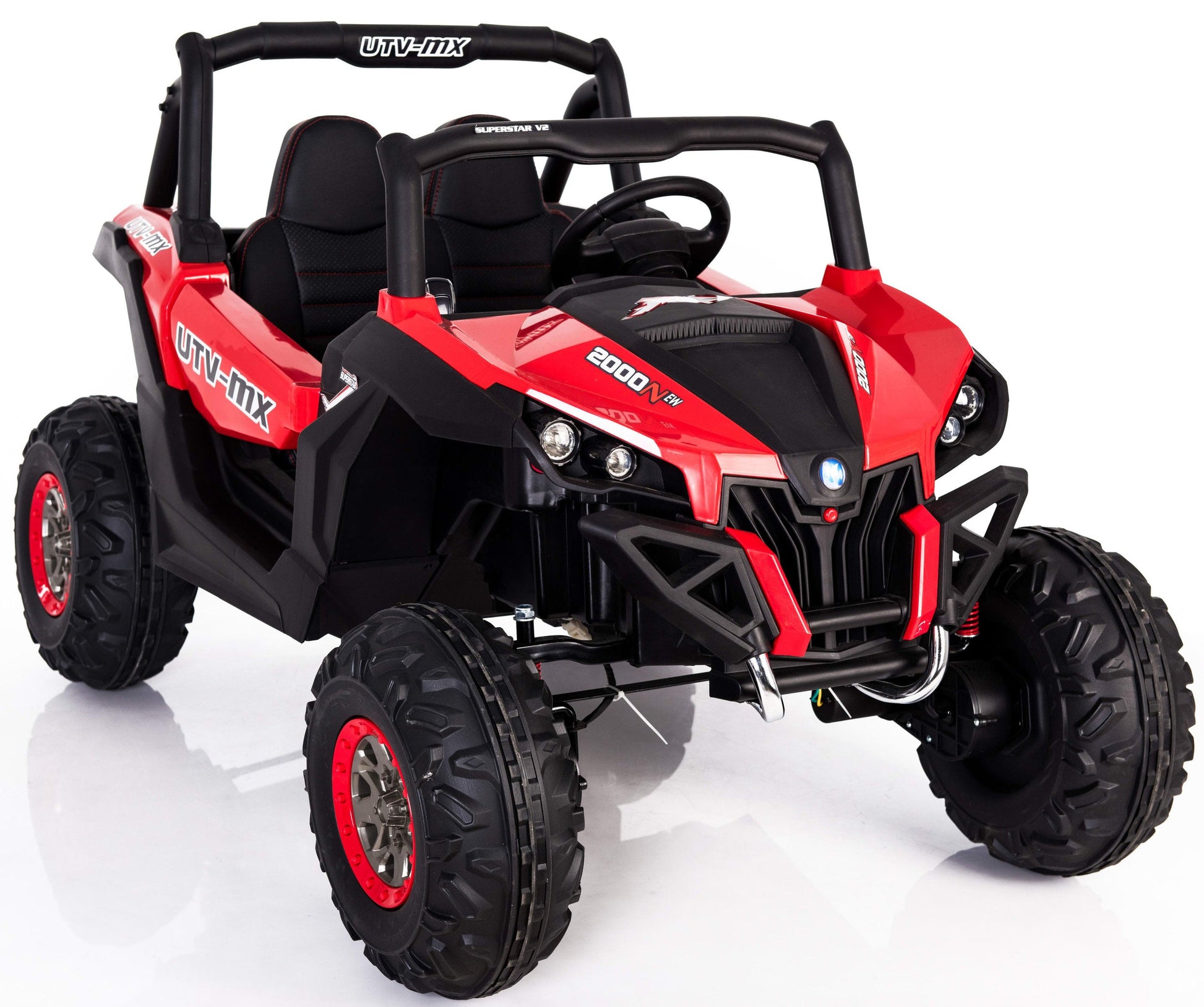 Kids Electric 4x4 UTV, 1 Year Warranty, Lifetime Free Tech Support Kryptex Golf Carts