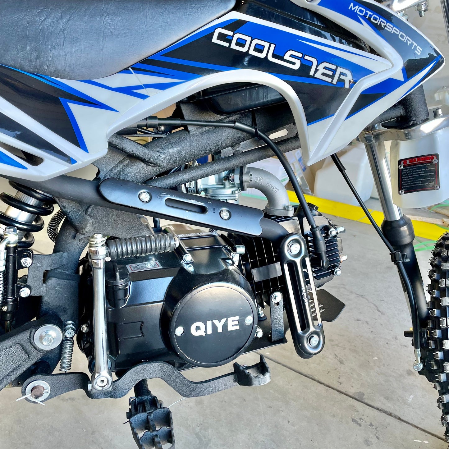 Coolster Rebel 125cc Dirt Bike Kryptex Golf Carts