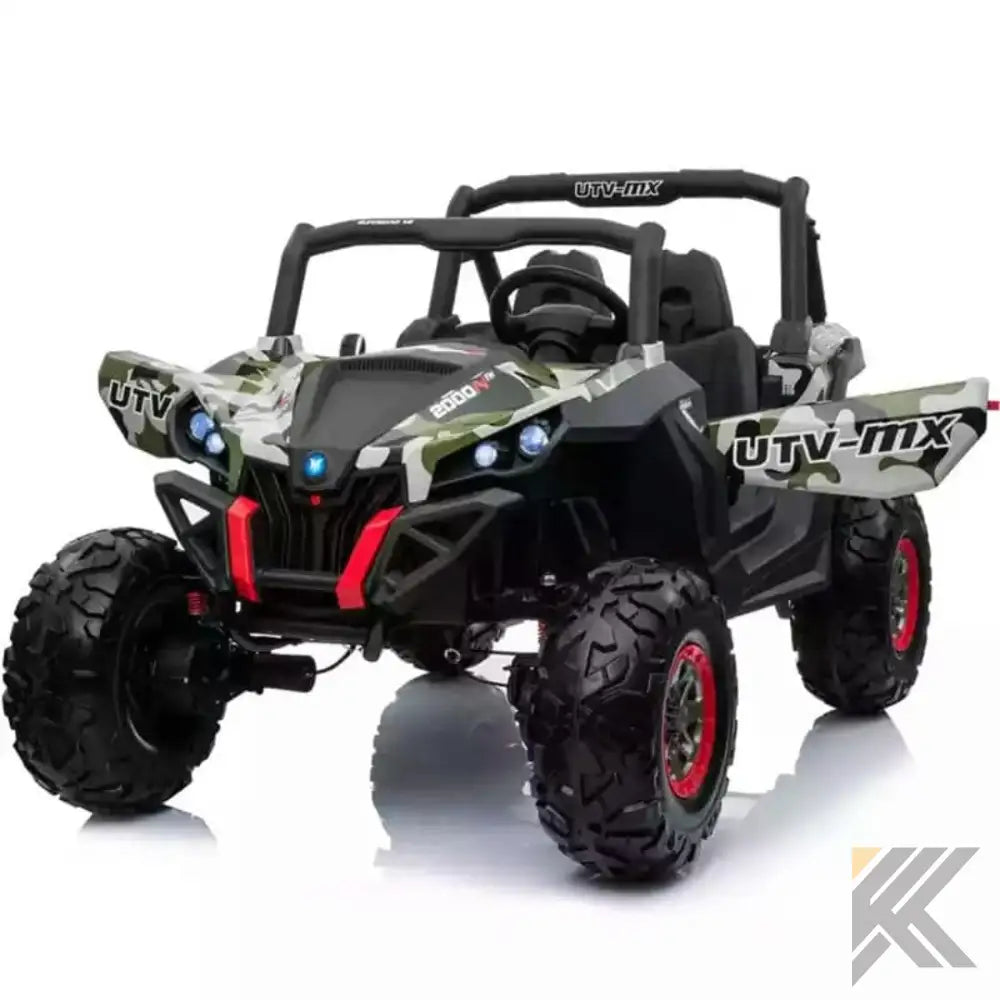 Kids Electric 4x4 UTV, 1 Year Warranty, Lifetime Free Tech Support Kryptex Golf Carts