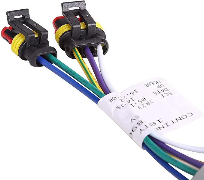 MCOR 3 and 4 Adapter Harness Motor Controller Output Regulator for Club Car 103890801 Kryptex Golf Carts