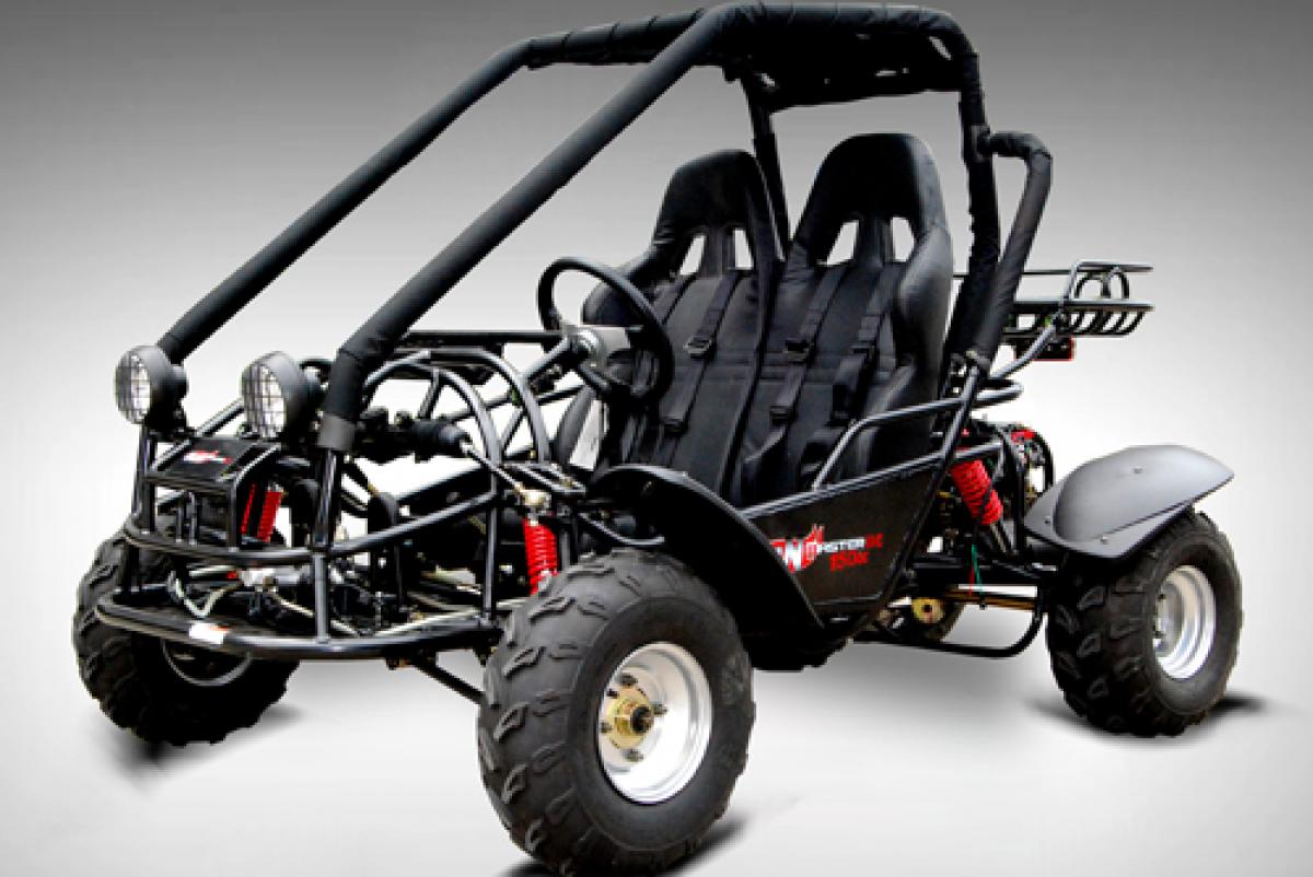 Kinroad Explorer 150GK-2C Adult Go-Kart Buggy Kryptex Golf Carts