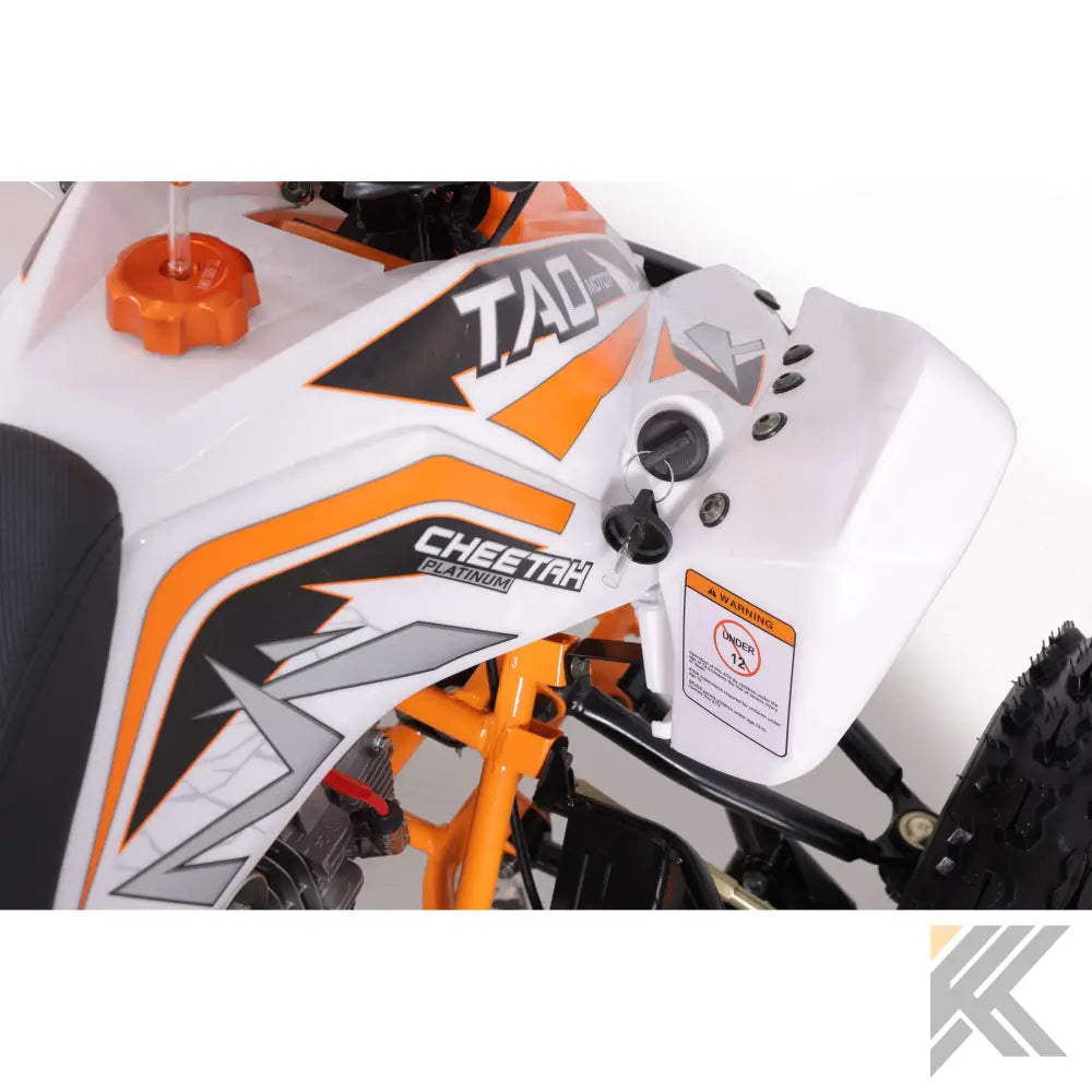 TaoMotor 125cc Cheetah DLX Kids ATV Kryptex Golf Carts