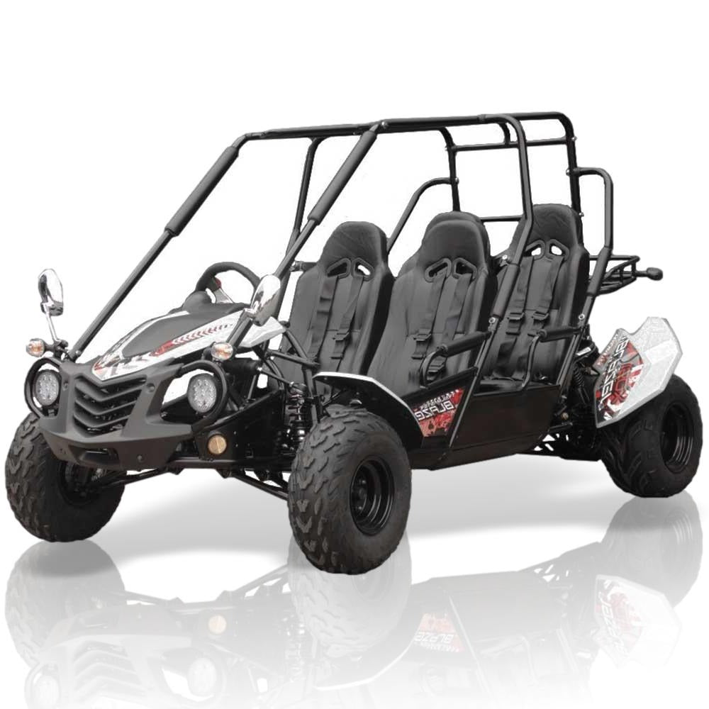 TrailMaster Blazer4 200X 4 Seater Go Kart Kryptex Golf Carts