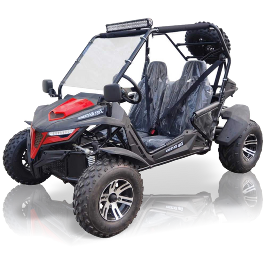 TrailMaster Cheetah 200X Sport Package Go Kart Kryptex Golf Carts