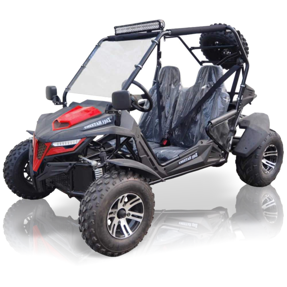 TrailMaster Cheetah 200X Sport Package Go Kart Kryptex Golf Carts