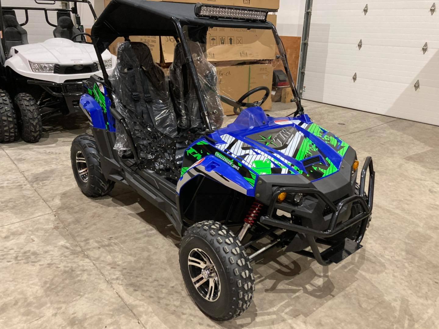 TrailMaster Challenger 200EX EFI UTV Kryptex Golf Carts