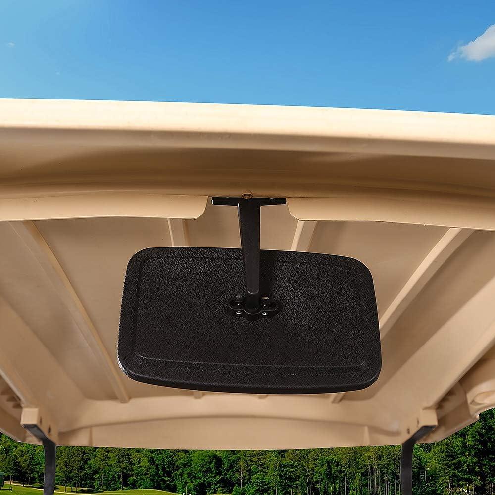 Universal Golf Cart Rear View Mirror fit for EZGO Club Car Yamaha - 10L0L Kryptex Golf Carts