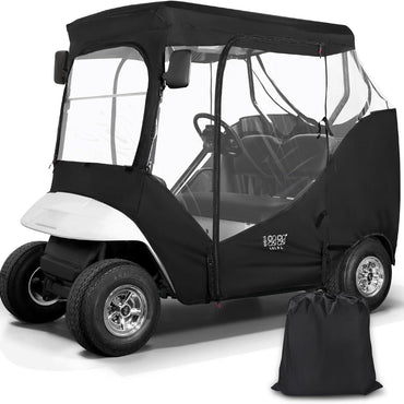 Waterproof Portable Golf Cart Enclosure for EZGO TXT RXV  - 10L0L