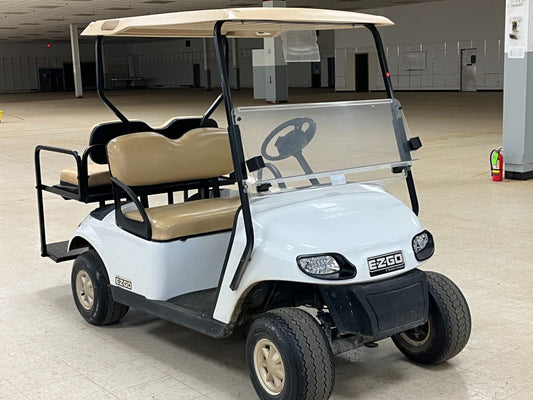 2017 E-z-go Txt White Kryptex Golf Carts