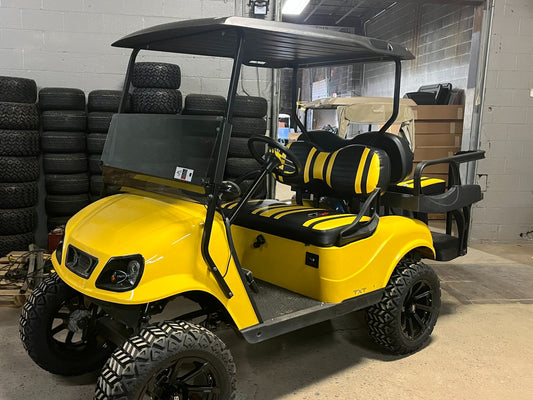 2016 E-z-go Txt - Yellow Kryptex Golf Carts