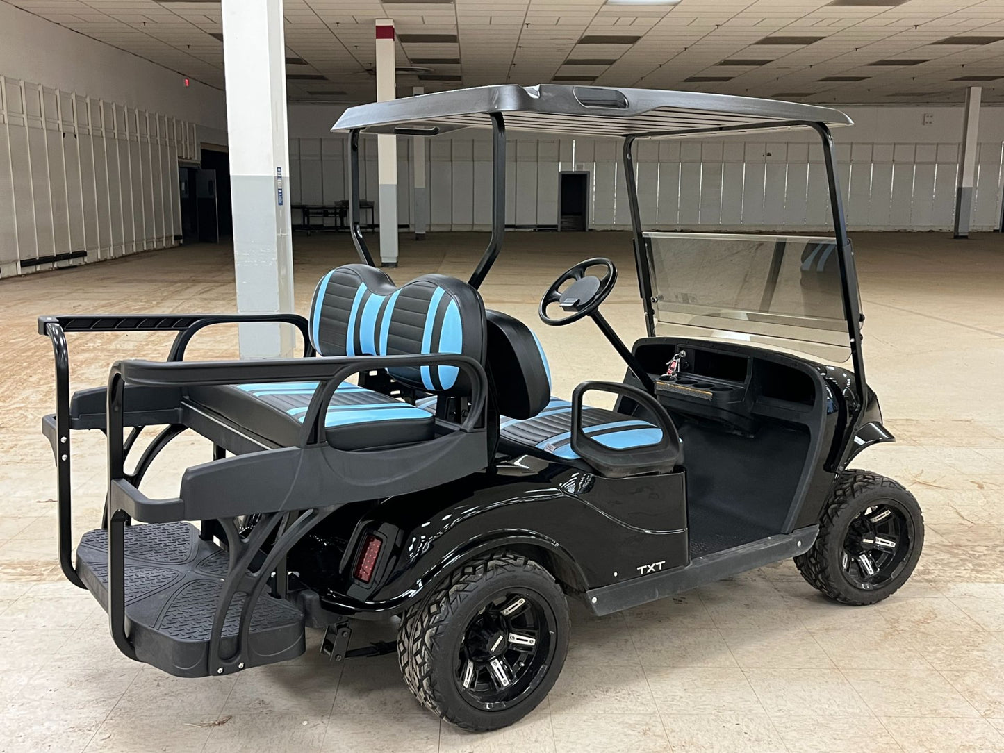 2017 E-z-go Txt - Black Kryptex Golf Carts