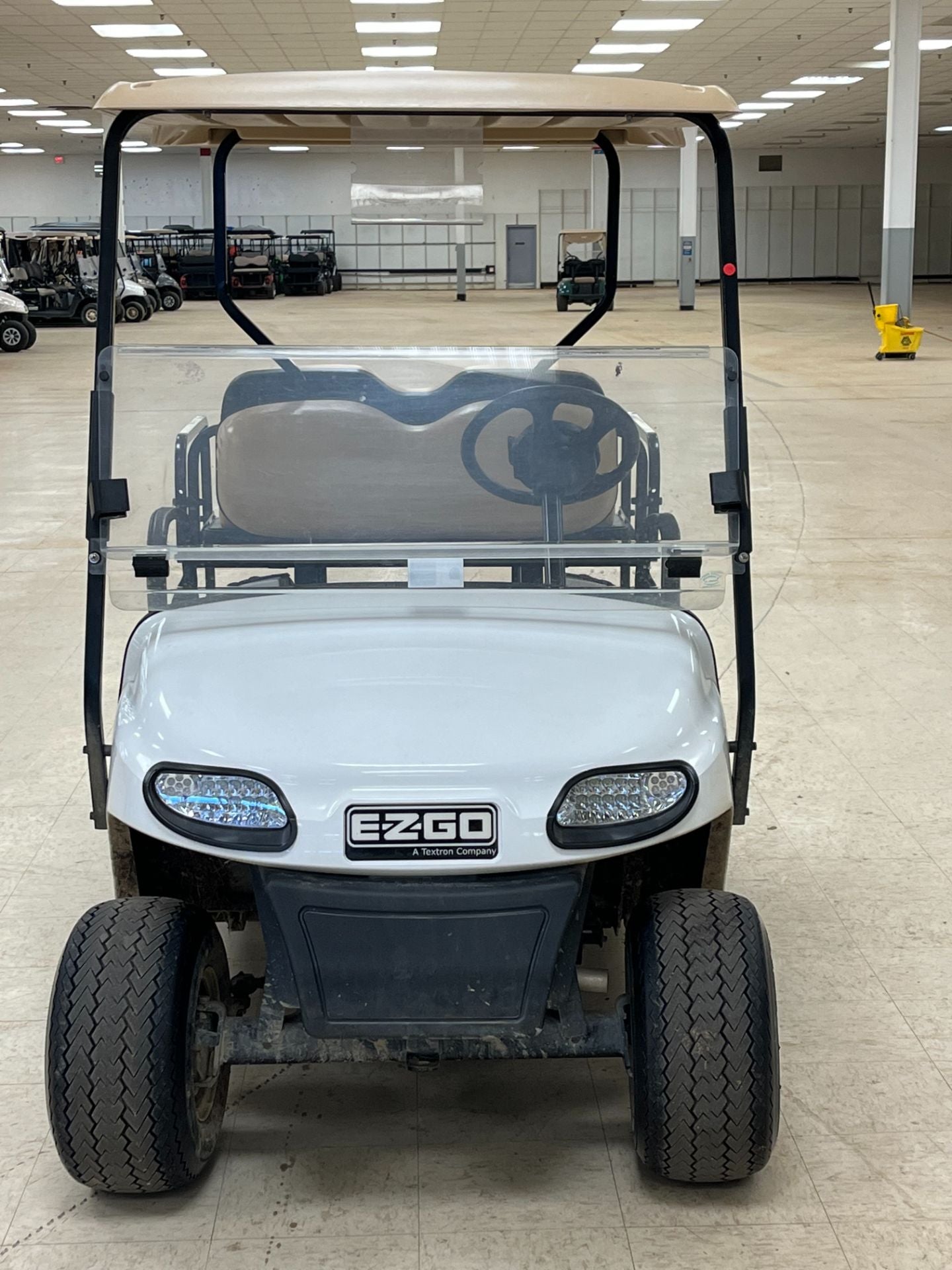 2017 E-z-go Txt White Kryptex Golf Carts