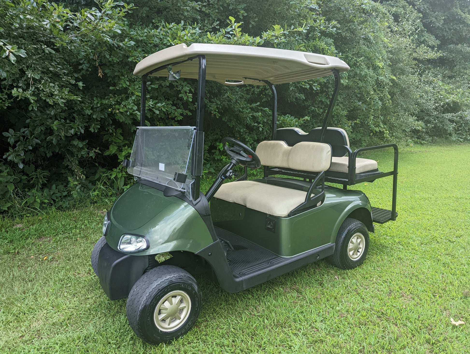 2013 E-Z-GO RXV - Oasis Green Kryptex Golf Carts