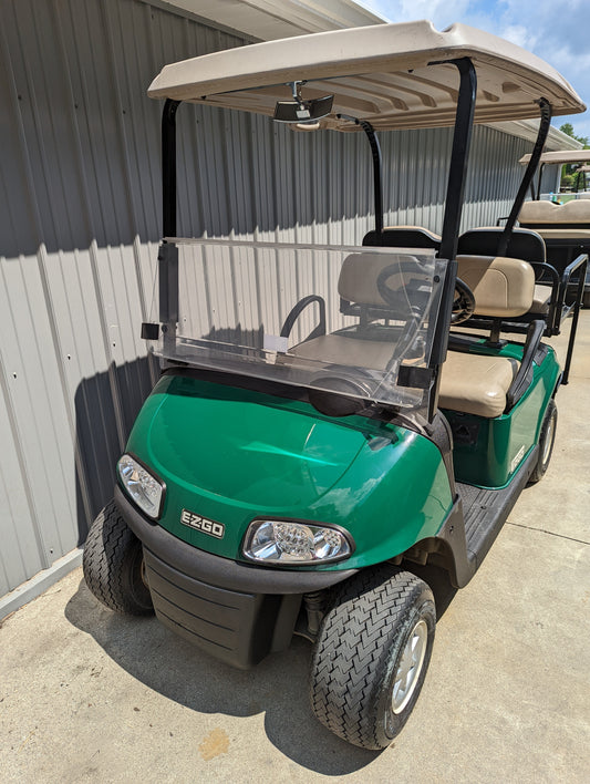 2017 E-Z-GO RXV - Hunter Green Kryptex Golf Carts