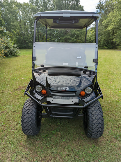 2023 E-Z-GO S4 - Black Kryptex Golf Carts