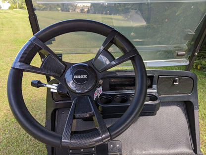 2015 E-Z-GO TXT Metallic Charcoal Kryptex Golf Carts