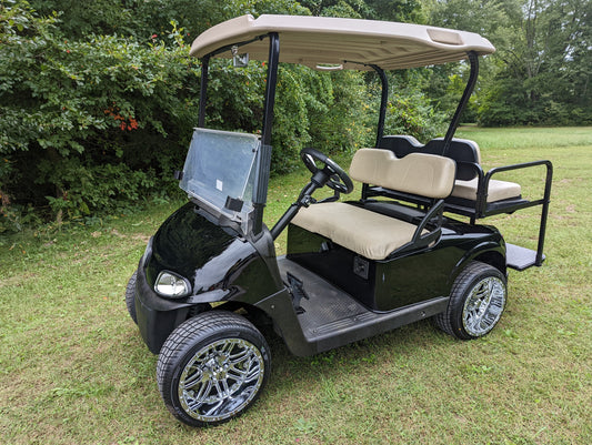 2018 E-Z-GO RXV - Black Kryptex Golf Carts