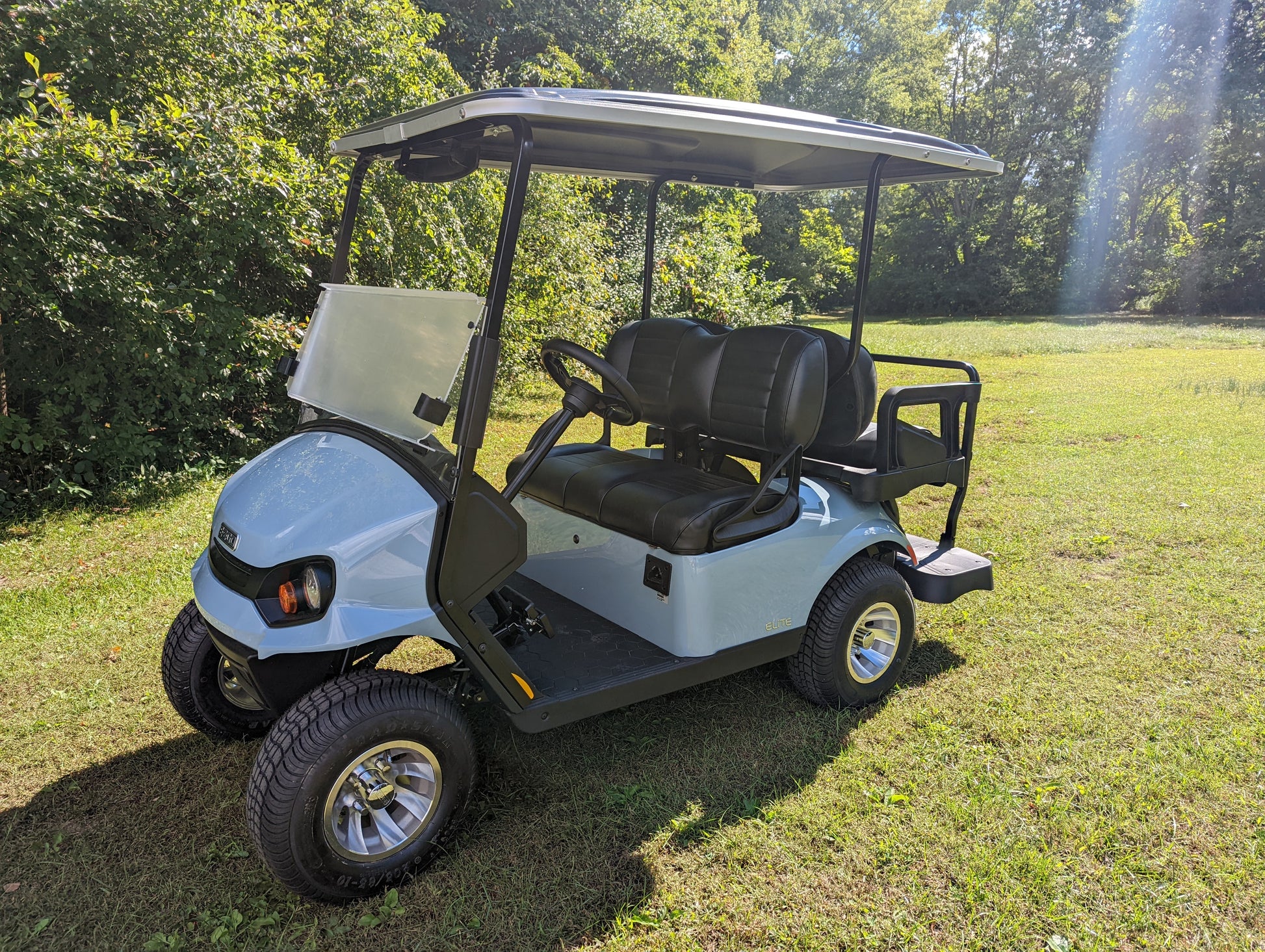 2023 E-Z-GO S2 - Gray Kryptex Golf Carts
