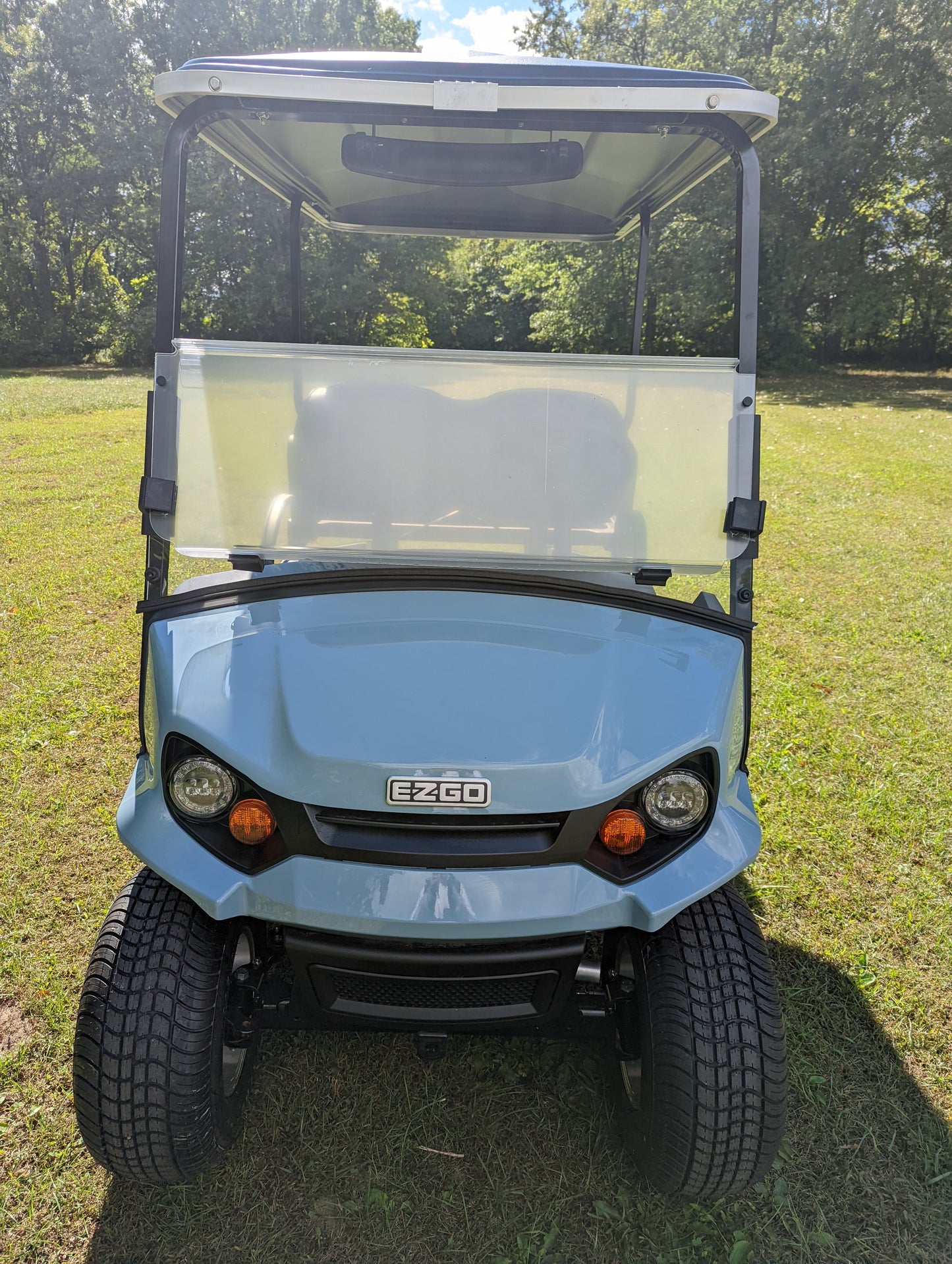 2023 E-Z-GO S2 - Gray Kryptex Golf Carts