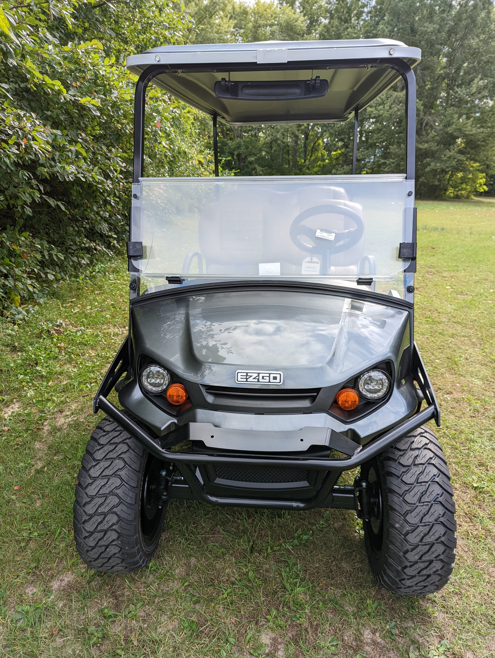 2023 EZGO L6 - Metallic Charcoal Kryptex Golf Carts