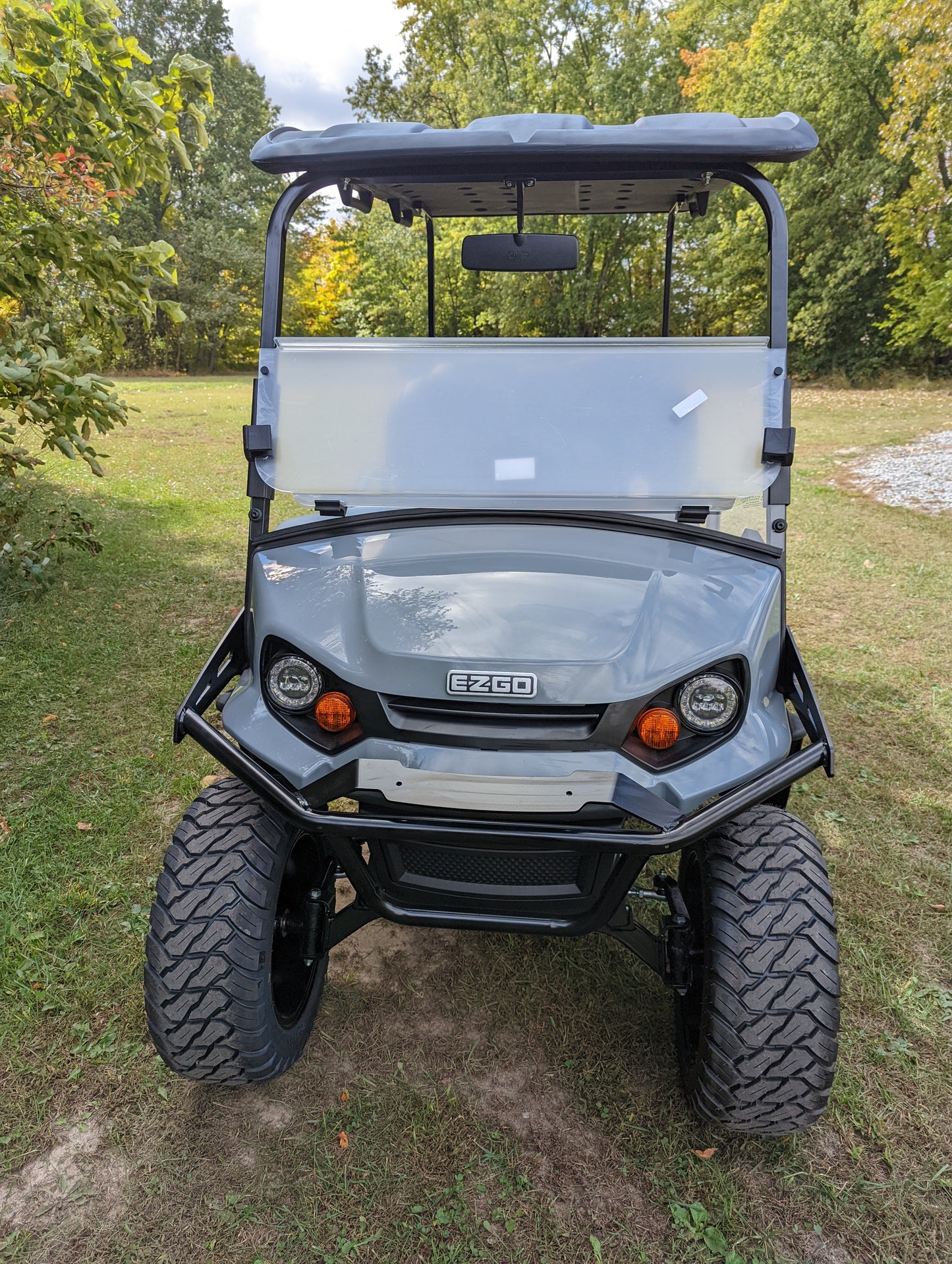 2023 E-Z-GO L6 - Ocean Grey Kryptex Golf Carts