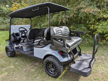 2023 E-Z-GO L6 - Ocean Grey Kryptex Golf Carts