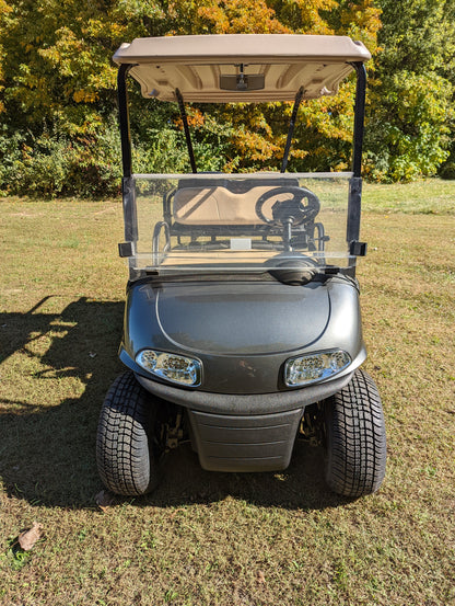 2018 E-Z-GO RXV ELITE - Metallic Charcoal Kryptex Golf Carts