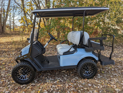 2023 E-Z-GO S4 - Ocean Gray Kryptex Golf Carts