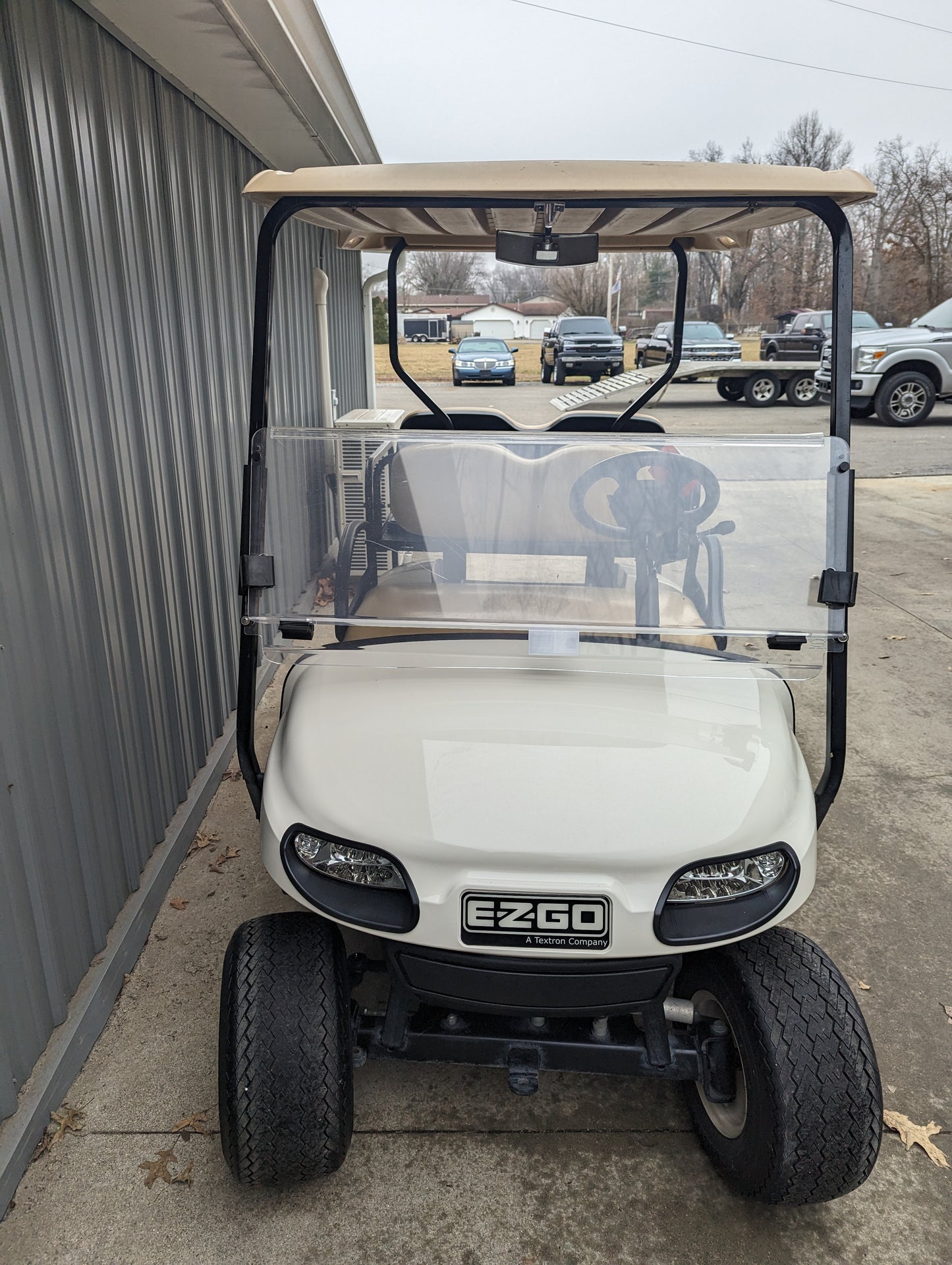 2018 E-Z GO TXT - Lithium White Kryptex Golf Carts