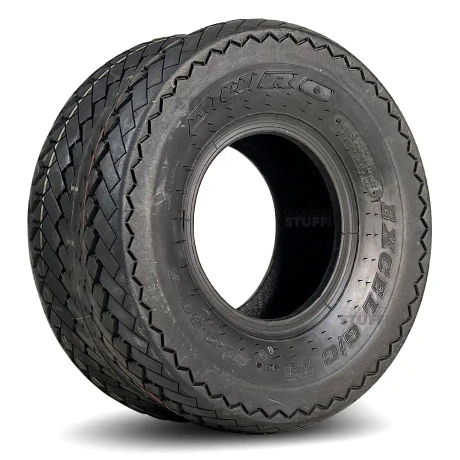18x8.5-8 Duro Excel Sawtooth 6 Ply Street Golf Cart Tire for 8" Golf Cart Wheel
