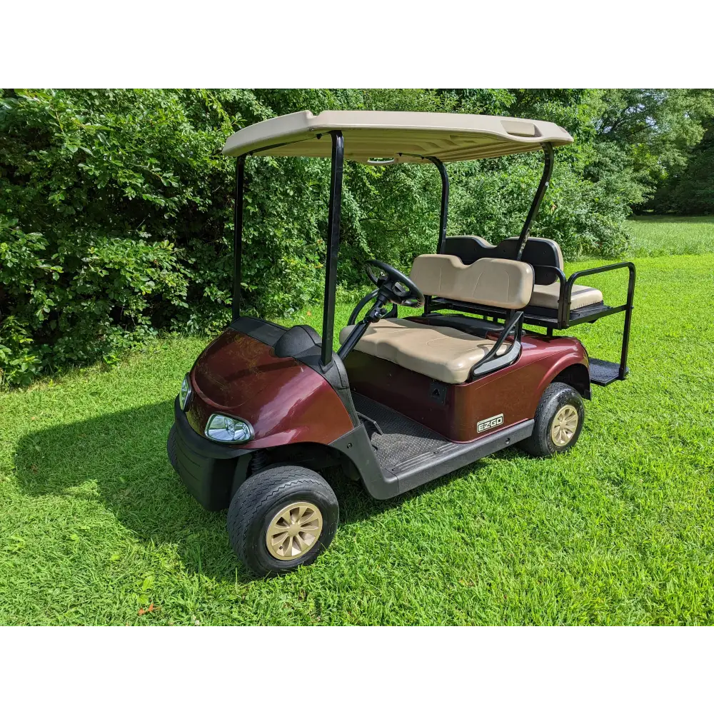 2018 E-Z-GO RXV - Burgundy