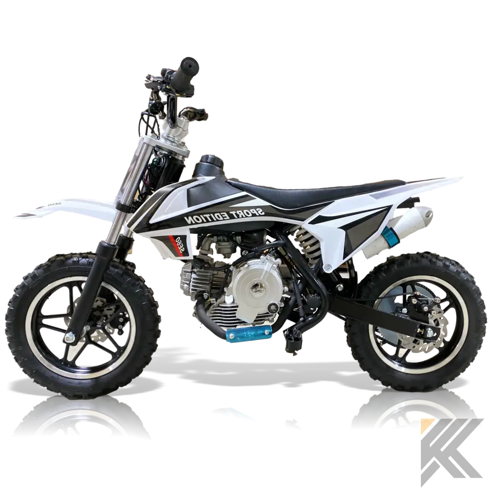 DB-60cc Kids Dirt Bike w/ Training Wheels